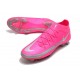 Botas de Fútbol Nike Phantom GT Elite FG Rosa Metal