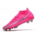 Botas de Fútbol Nike Phantom GT Elite FG Rosa Metal