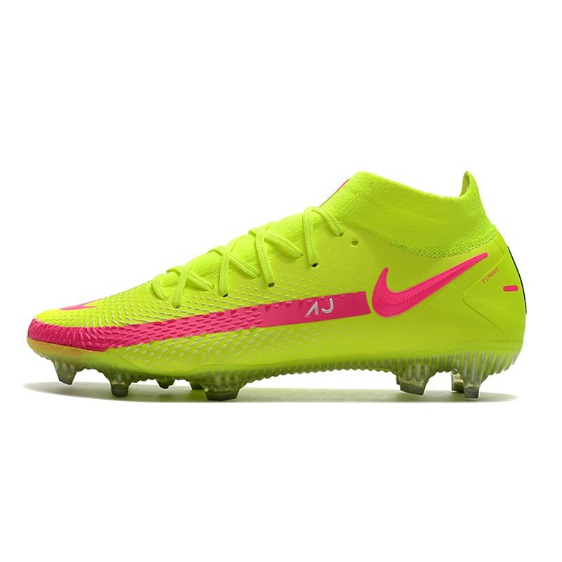 Botas de Fútbol Nike Phantom GT Elite FG Verde Rosa