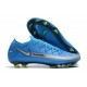Nike Phantom Generative Texture GT Elite FG Azul Plata