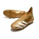 adidas Botas fútbol Predator Mutator 20+ FG Dorado metalizado Blanco