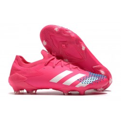 Bota adidas Predator Mutator 20.1 Low Cut FG Rosa Blanco
