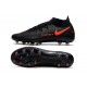 Nike Phantom GT Elite Dynamic Fit AG-PRO Negro Rojo Chile Gris oscuro