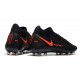 Nike Phantom GT Elite Dynamic Fit AG-PRO Negro Rojo Chile Gris oscuro