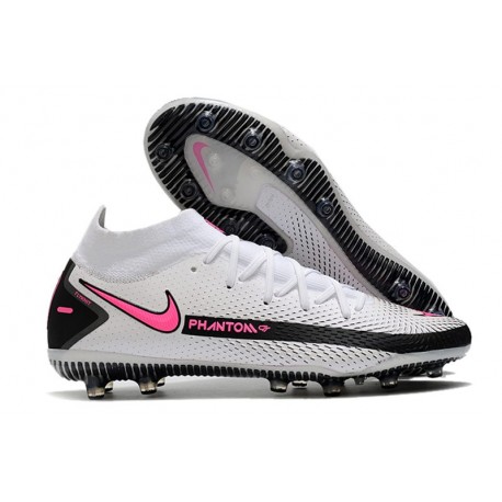 Nike Phantom GT Elite Dynamic Fit AG-PRO Blanco Rosa Negro