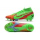 Nike Mercurial Superfly7 Elite DF FG Verde Rojo