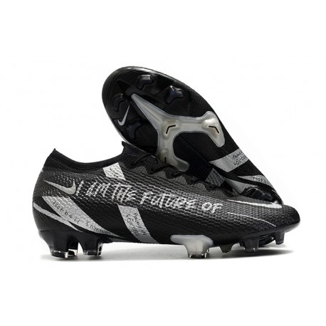 Botas Nike Mercurial Vapor 13 Elite FG Future Negro Plata