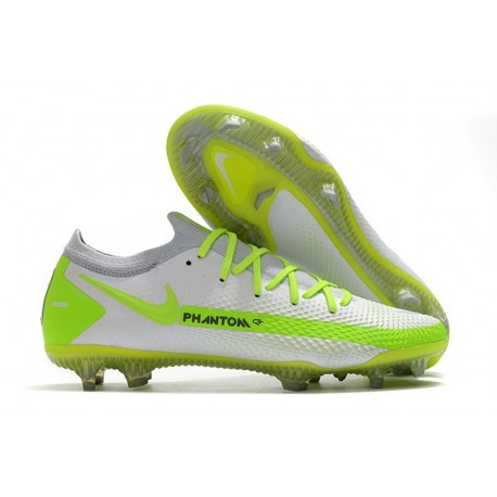 Nike Phantom Generative Texture GT Elite FG Bianco Verde