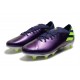 Zapatos de fútbol adidas Nemeziz 19.1 FG Violeta Verde