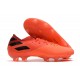 Zapatos de fútbol adidas Nemeziz 19.1 FG Signal Coral Negro Rojo Gloria