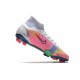 Botas de fútbol Nike Mercurial Superfly VIII Elite FG Blanco Rosa