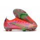 Nike Bota Mercurial Vapor 14 Elite FG Carmesi Plateado Metalizado
