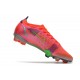 Nike Bota Mercurial Vapor 14 Elite FG Carmesi Plateado Metalizado
