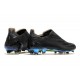 Botas de Fútbol adidas X Ghosted + FG Negro Azul