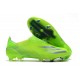 Botas de Fútbol adidas X Ghosted + FG Verde Tinta Energía