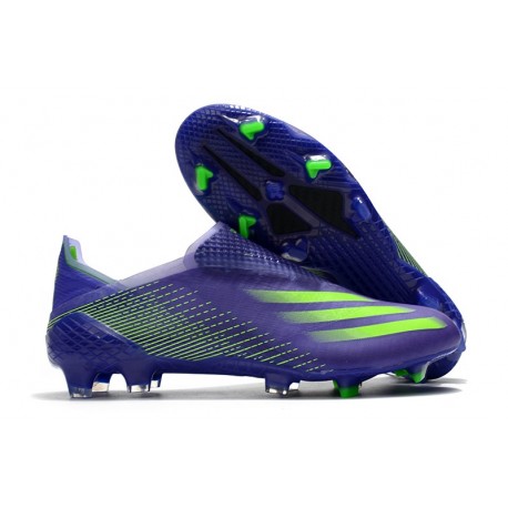 Botas de Fútbol adidas X Ghosted + FG Tinta Energía Verde 