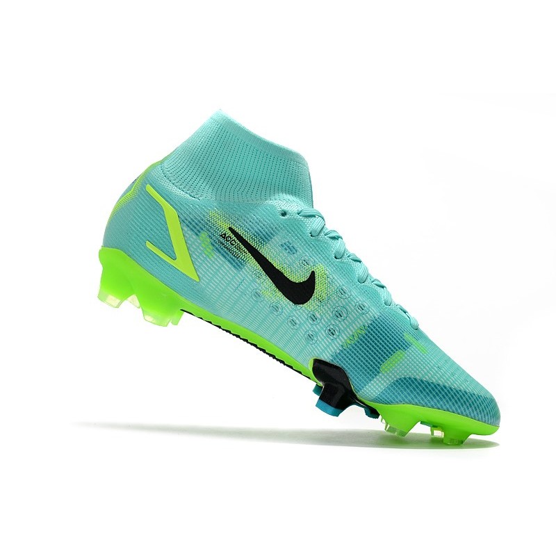 Botas de fútbol Nike Mercurial Superfly VIII Elite FG Turquesa Lima