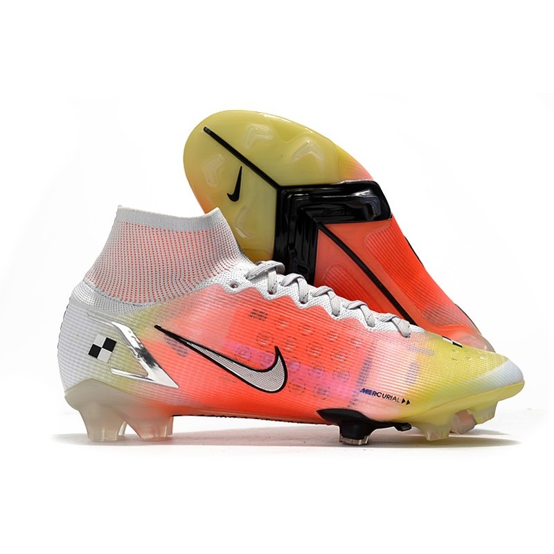 Botas de fútbol Nike Mercurial Superfly 8 Elite FG MDS4 Blanco