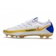 Bota de Futbol Nike Phantom GT Elite FG Blanco Oro Azul