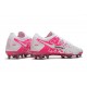 Bota de Futbol Nike Phantom GT Elite FG Blanco Rosa