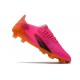 adidas X Ghosted.1 FG Zapatillas de fútbol Hombre Rosa Negro Naranja