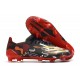 adidas X Ghosted.1 FG Zapatillas de fútbol Hombre Negro Rojo Oro