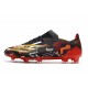 adidas X Ghosted.1 FG Zapatillas de fútbol Hombre Negro Rojo Oro