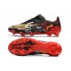 adidas X Ghosted.1 FG Zapatillas de fútbol Hombre Negro Rojo Oro