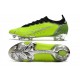 Nike Bota Mercurial Vapor 14 Elite FG Verde Negro Plata