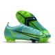 Nike Bota Mercurial Vapor 14 Elite FG Turquesa Lima