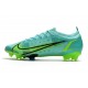 Nike Bota Mercurial Vapor 14 Elite FG Turquesa Lima