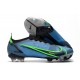 Nike Bota Mercurial Vapor 14 Elite FG Azul Negro Verde