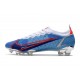 Nike Bota Mercurial Vapor 14 Elite FG Azul Plata Rojo
