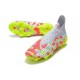 Zapatillas adidas Predator Freak+ FG Blanco Rosa Amarillo