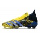 Bota adidas Predator Freak.1 FG X-Men Wolverine Amarillo Fluor Plateado Metálico Negro
