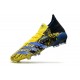 Bota adidas Predator Freak.1 FG X-Men Wolverine Amarillo Fluor Plateado Metálico Negro