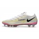 Nike Zapato Phantom GT II Elite FG Blanco Negro Carmesí Rosa