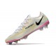 Nike Zapato Phantom GT II Elite FG Blanco Negro Carmesí Rosa