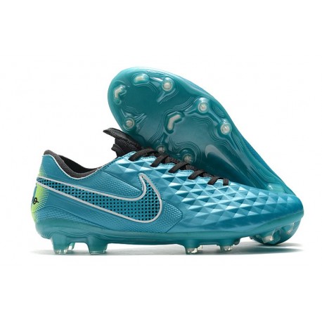 Nike Tiempo Legend VIII Elite FG Botas Aguamarina Blanco Lima