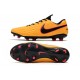 Nike Tiempo Legend VIII Elite FG Botas Naranja Negro