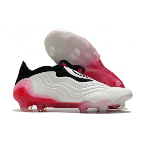 Zapatillas de Fútbol adidas Copa Sense + FG Blanco Rosa