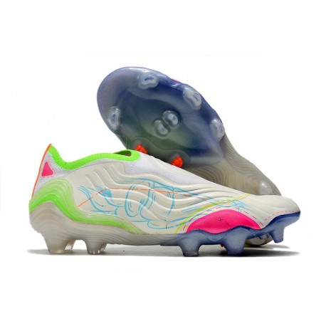 Bota de fútbol adidas Copa Sense. 1 FG blanco/rojo - Tienda de fútbol