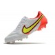 Botas Nike Tiempo Legend IX Elite FG Blanco Volt Carmesí