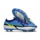 Nike Zapato Phantom GT II Elite FG Azul Gris Amarillo