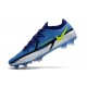Nike Zapato Phantom GT II Elite FG Azul Gris Amarillo