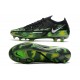 Nike Zapato Phantom GT II Elite FG Negro Metallic Platino Verde