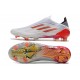 adidas X Speedflow+ FG Botas Blanco Hierro Metálico Rojo Solar