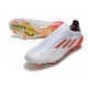 adidas X Speedflow+ FG Botas Blanco Hierro Metálico Rojo Solar