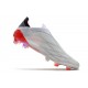 adidas X Speedflow+ FG Botas Blanco Hierro Metálico Rojo Solar