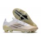 Adidas X Speedflow.1 Fg Blanco Negro Dorado Metalizado Jaspeado